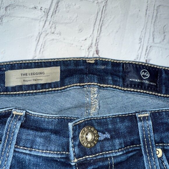 AG Adriano Goldschmied “The Legging” Super Skinny Jeans – Dark Wash - Picture 6 of 6